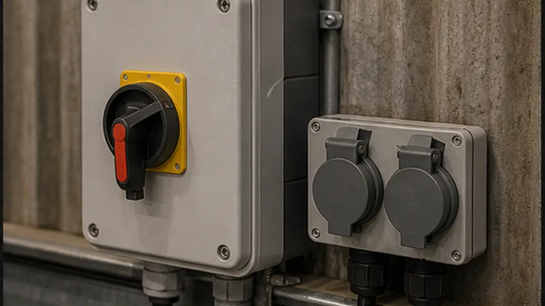 Illustrative agricultural electrician work in Dundee