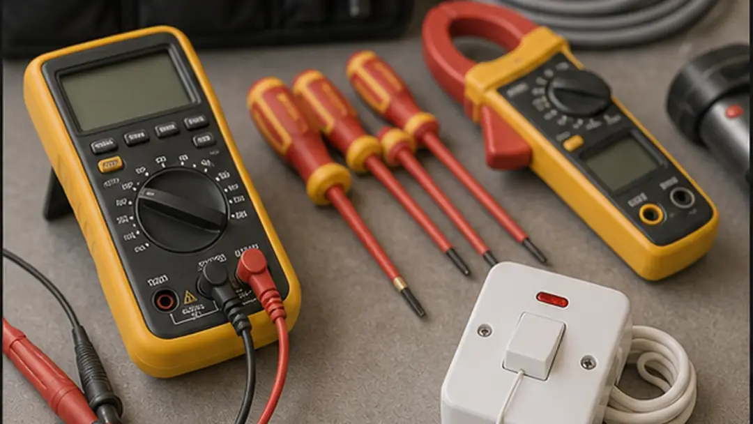 Tools for electric shower installation