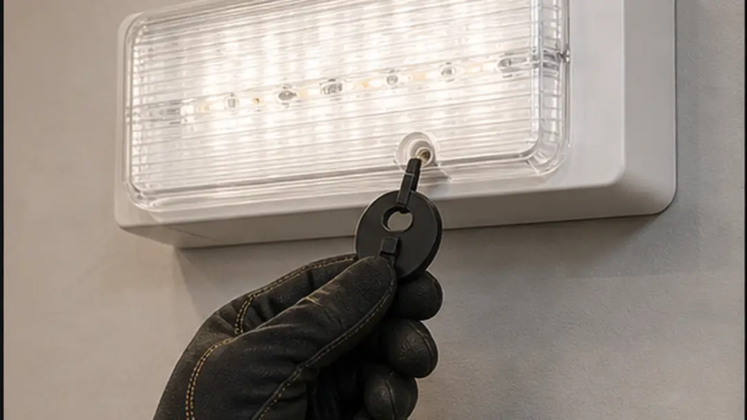 Illustrative emergency lighting installation work in Dundee