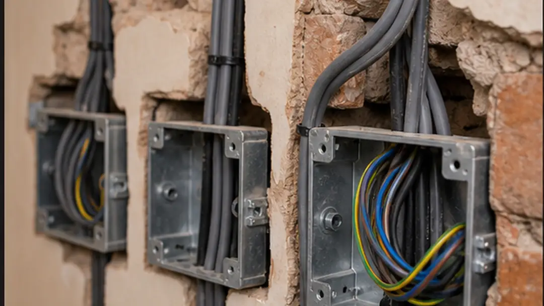 Illustrative full house rewiring work in Dundee