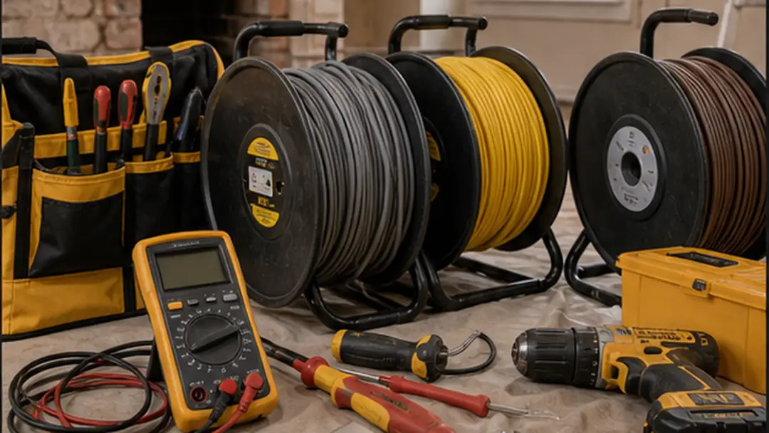 Tools for full house rewiring