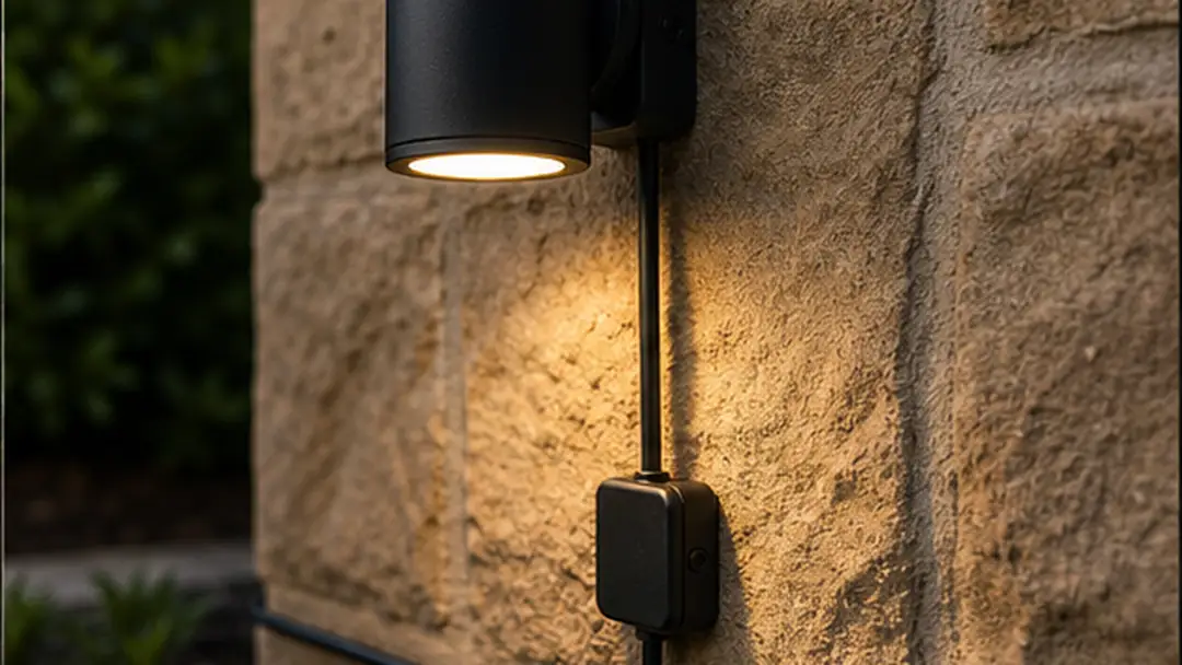 Illustrative garden lighting installation work in Dundee