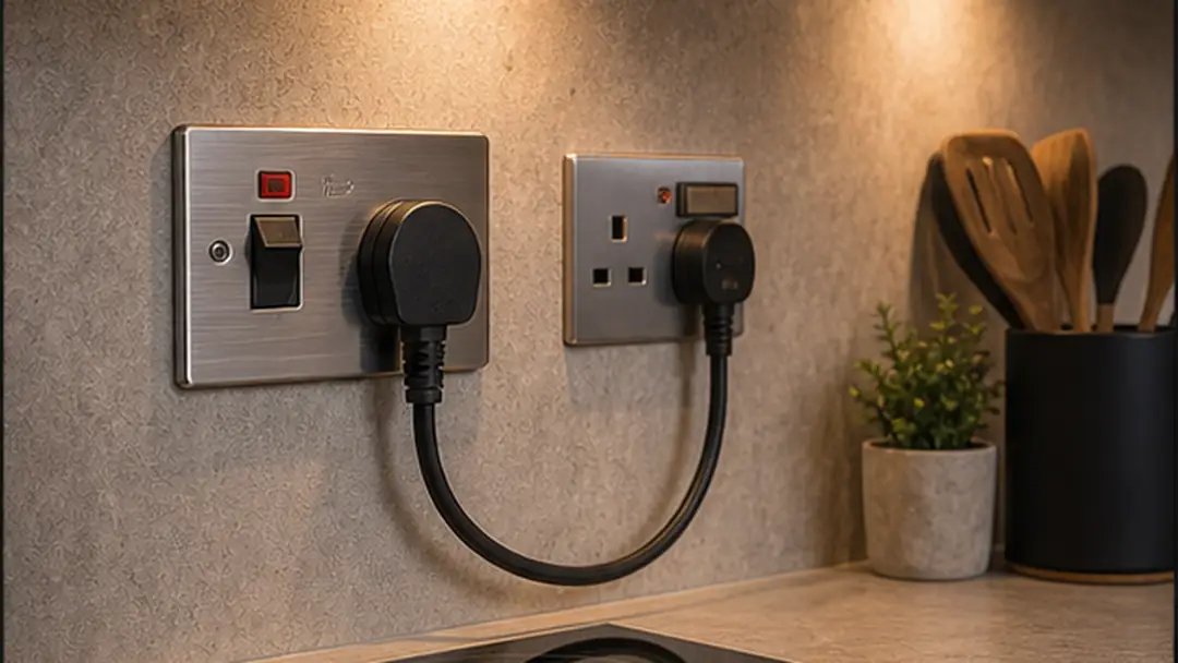 Illustrative kitchen electrical upgrades work in Dundee