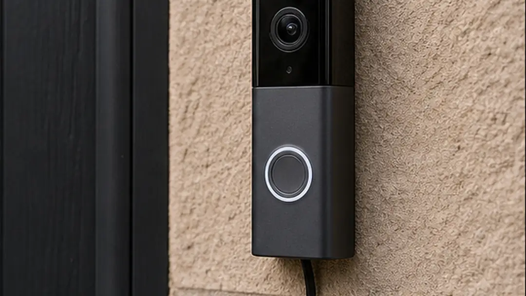 Illustrative video doorbell installation work in Dundee